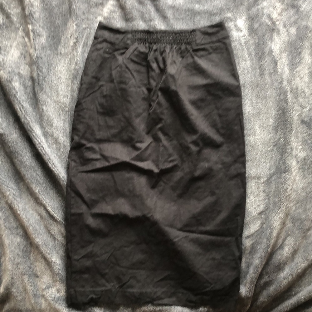 Linen Midi Skirt - Picture 4 of 5